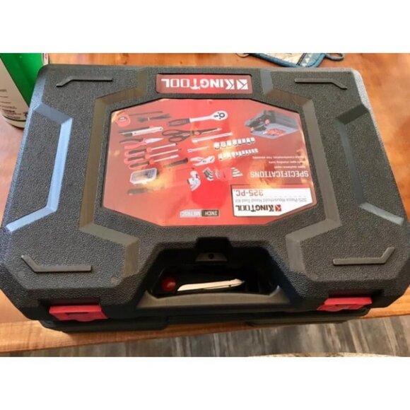 325 Piece Home Repair Tool Kit, General Home/Auto Repair Tool Set - Picture 2 of 2